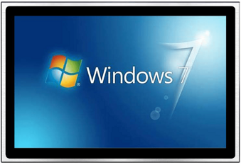 10mm Bezel Touch Monitor 正面